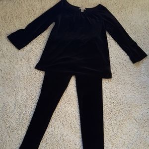 Velvet Leggings &Tunic